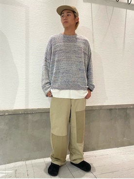 「JOINT WORKS（ジョイントワークス）のアイテム（帽子）」を使った、KODAIさん（メンズ・174cm）の春コーディネート