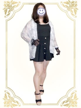 「GORGE（ゴージ）のアイテム」を使った、玉藻ノ後さん（レディース・170cm）の夏コーディネート