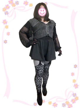 「GRL（グレイル）のアイテム（パンツ）」を使った、玉藻ノ後さん（レディース・170cm）の夏コーディネート