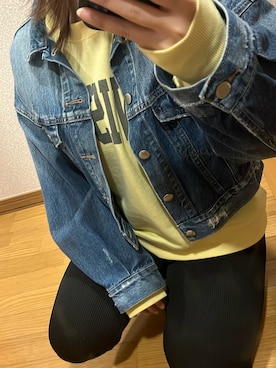 「しまむら（シマムラ）のアイテム（スウェット）」を使った、aiさん（レディース・146cm）の春コーディネート