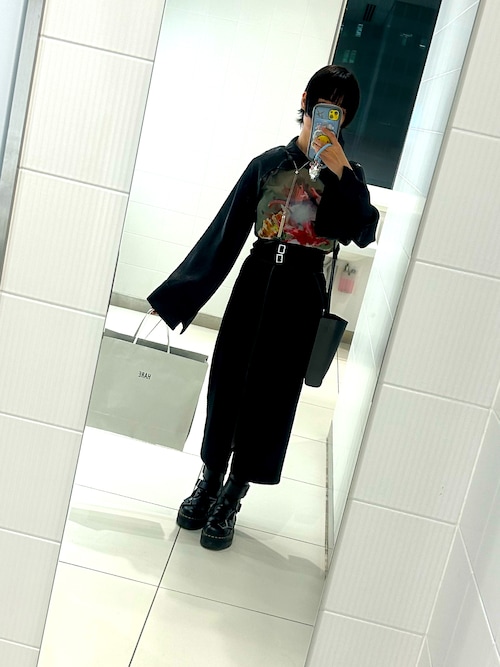 HARE　シャイニーワイドボレロ HARE（ハレ）の「シャイニーワイドボレロシャツ(HARE)（シャツ
