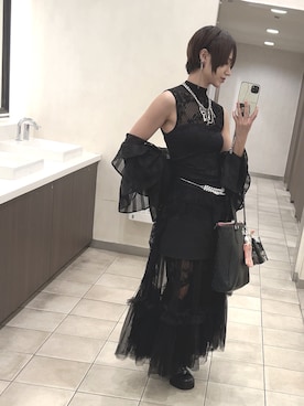 「アイテム（タイツ/ストッキング）」を使った、ka23s0さん（レディース・163cm）の秋コーディネート