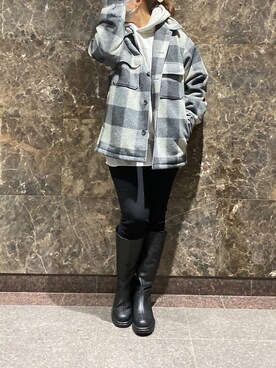「CITRINE Chakra（シトリンチャクラ）のアイテム」を使った、yuip02さん（レディース・161cm）の冬コーディネート