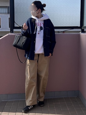 「GOOD ROCK SPEED（グッドロックスピード）のアイテム」を使った、yuip02さん（レディース・161cm）の春コーディネート