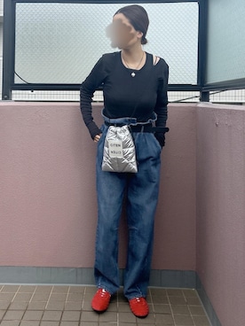 「for/c（フォーシー）のアイテム（トップス）」を使った、yuip02さん（レディース・161cm）の春コーディネート
