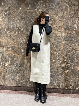 yuip02さん（レディース・161cm）の冬コーディネート