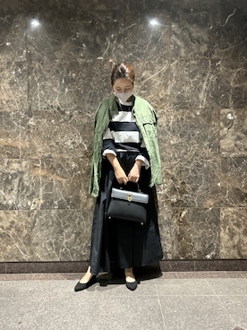 「ASBee（アスビー）のアイテム（パンプス）」を使った、yuip02さん（レディース・161cm）の春コーディネート