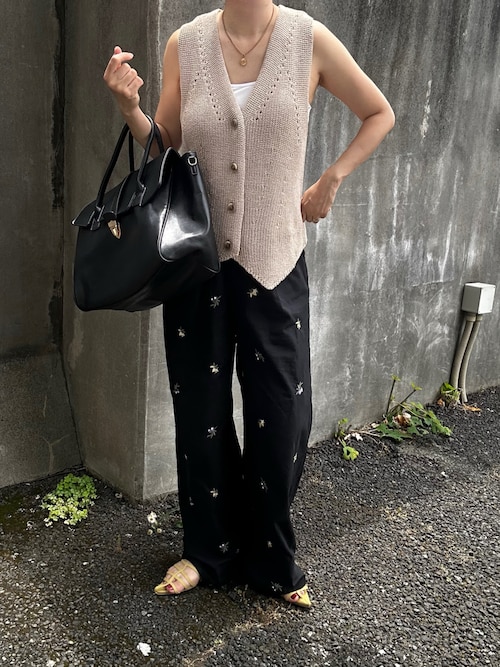 ニットジレを使った人気ファッションコーディネート - WEAR