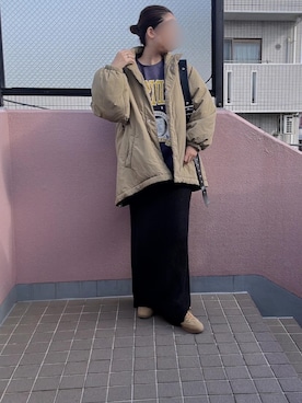 「Discoat」｜「アイテム（スウェット）」を使った、yuip02さん（レディース・161cm）の秋コーディネート