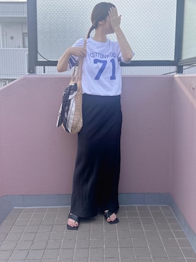 「SLOBE IENA」｜yuip02さん（レディース・161cm）の夏コーディネート