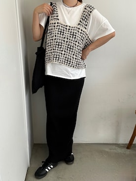 「studio CLIP（スタディオクリップ）のアイテム」を使った、yuip02さん（レディース・161cm）の春コーディネート