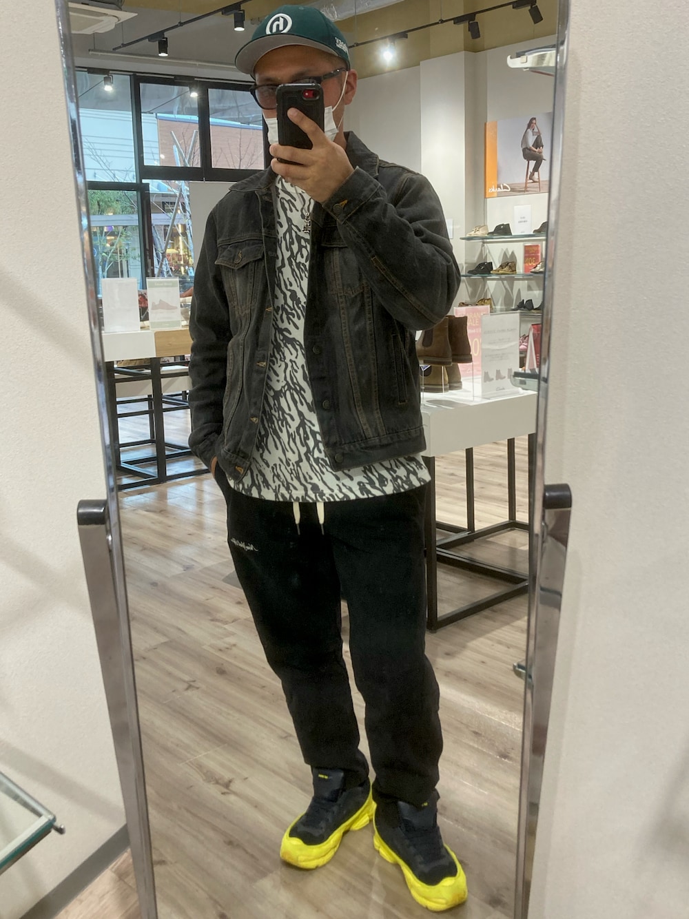 「今日のコーデ、古着MIX、hidden、CHIPS、休日スタイル」｜「hidden nyのアイテム（キャップ、グリーン系）」を使った、lxyaaaさん（メンズ・175cm）の冬コーディネートの1枚目の写真