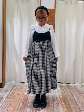 「Kazumi×Samansa Mos2」｜ひがしさん（レディース・157cm）の春コーディネート