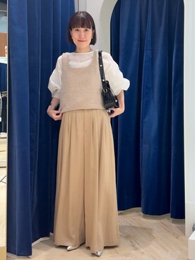 「ワントーンスタイル」｜yamaguchiさん（レディース・163cm）の秋コーディネート