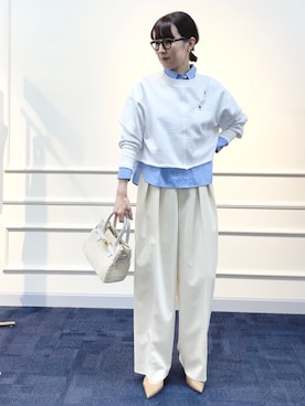 yamaguchiさん（レディース・163cm）の冬コーディネート