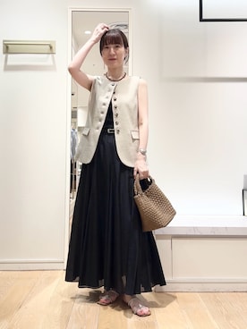 yamaguchiさん（レディース・163cm）の夏コーディネート