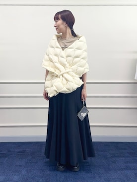 「アイテム（ポーチ）」を使った、yamaguchiさん（レディース・163cm）の夏コーディネート