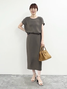 yamaguchiさん（レディース・163cm）の夏コーディネート