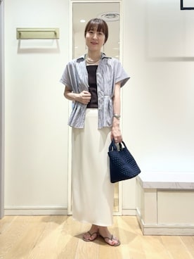 yamaguchiさん（レディース・163cm）の夏コーディネート