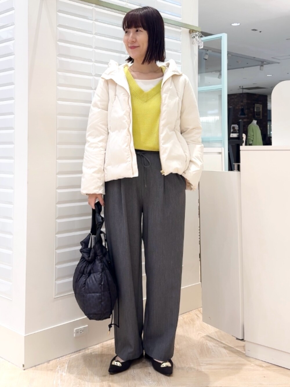 yamaguchiさんの「【grace grace/グラスグラス】チェーンネックレス（NOLLEY’S）」を使ったコーディネートの1枚目の写真