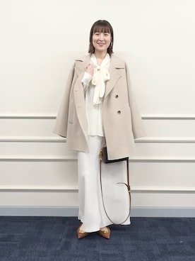 yamaguchiさん（レディース・163cm）の秋コーディネート