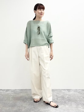 yamaguchiさん（レディース・163cm）の秋コーディネート