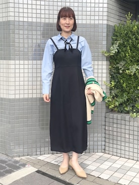 yamaguchiさん（骨格ナチュラル・レディース・163cm）の秋コーディネート