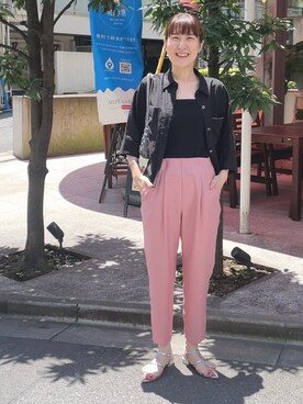 yamaguchiさん（レディース・163cm）の夏コーディネート