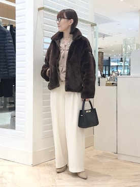 yamaguchiさん（レディース・163cm）の秋コーディネート