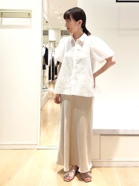 yamaguchiさん（レディース・163cm）の夏コーディネート