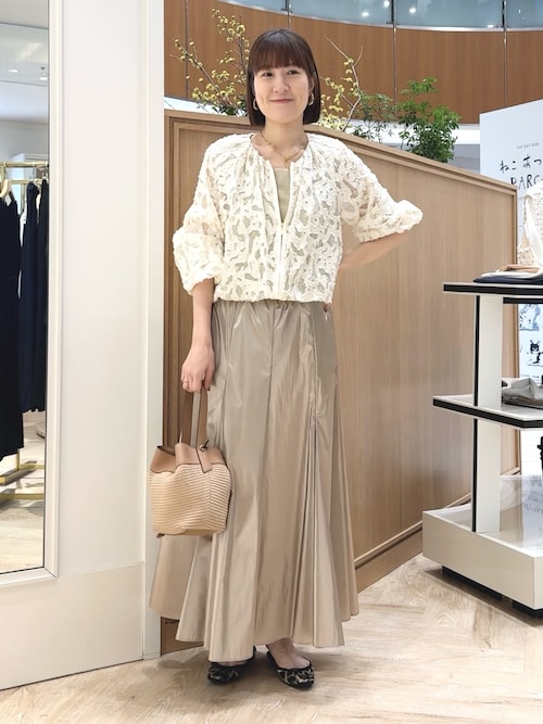 NOLLEY's サテン×ベア天2WAYサテンタンクトップ　2色セット 手洗い可能》愛され サテン×ベア天2WAYタンクトップ｜ノーリーズの通販