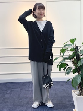 yamaguchiさん（レディース・163cm）の秋コーディネート