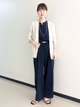yamaguchiさん（レディース・163cm）の夏コーディネート