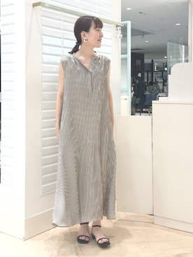 「NOLLEY’S（ノーリーズ）のアイテム」を使った、yamaguchiさん（骨格ナチュラル・レディース・163cm）の夏コーディネート