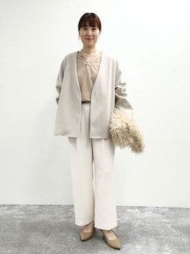 yamaguchiさん（レディース・163cm）の秋コーディネート