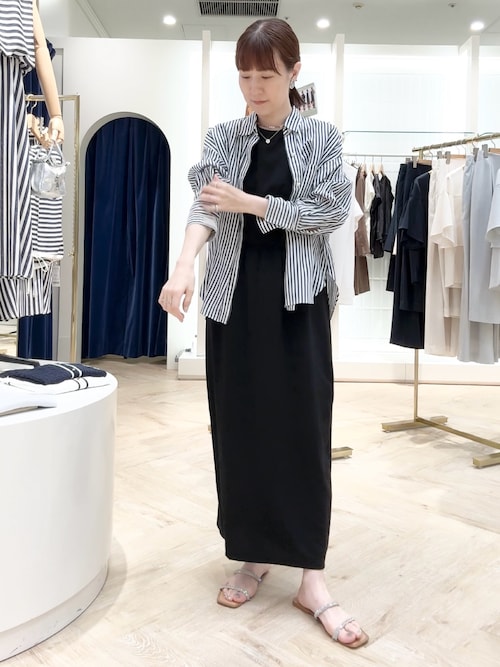 ブラウス シャツ 「松葉別注アイテム」「セットアップ対応」エアリージョーゼットノースリーブブラウス レディース セール】【松葉☆別注アイテム】《セットアップ対応》エアリー