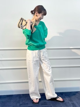 yamaguchiさん（レディース・163cm）の夏コーディネート