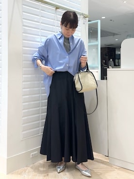 「marco masi（マルコマージ）のアイテム」を使った、yamaguchiさん（レディース・163cm）の秋コーディネート