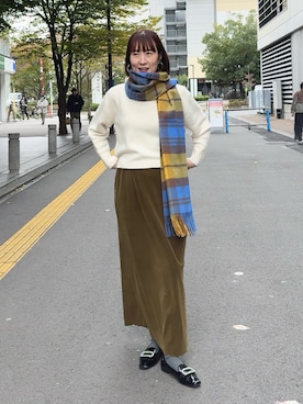 yamaguchiさん（骨格ナチュラル・レディース・163cm）の秋コーディネート