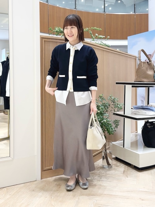 セール】《手洗い可能》ビオグレースミラノリブジャケット