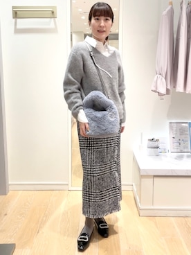 yamaguchiさん（レディース・163cm）の冬コーディネート