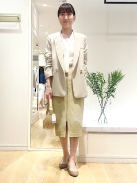 yamaguchiさん（レディース・163cm）の春コーディネート