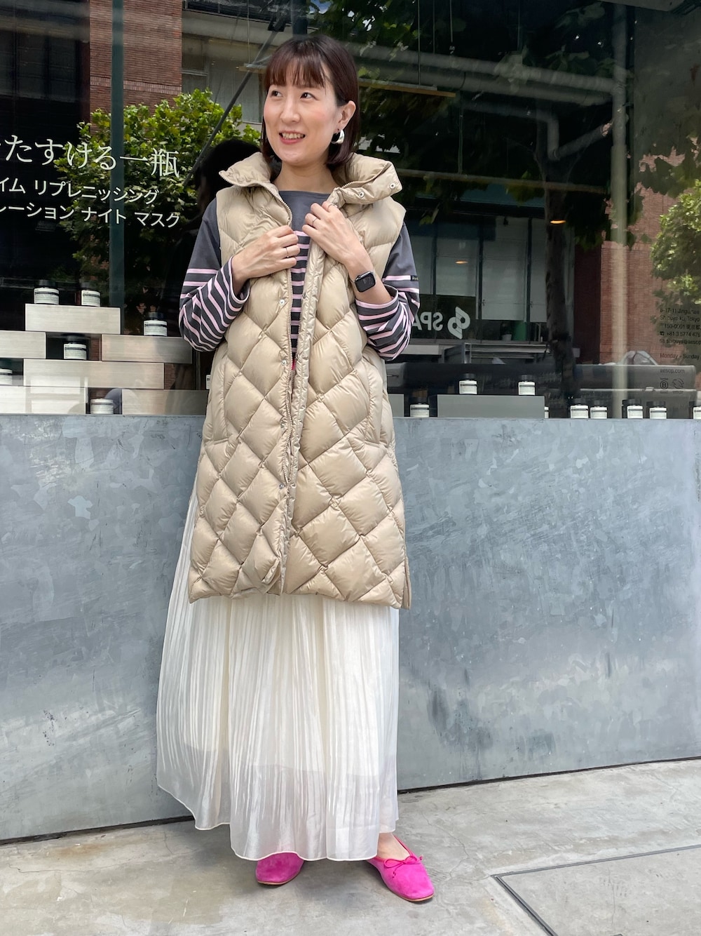 【TAION/タイオン】別注ダイヤキルトダウンジレ TAION（タイオン）の「◇【WEB限定】【TAION/タイオン】別注ダイヤ