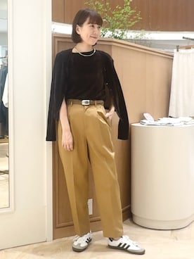 「LEFIJE（レフィエ）のアイテム」を使った、yamaguchiさん（レディース・163cm）の秋コーディネート