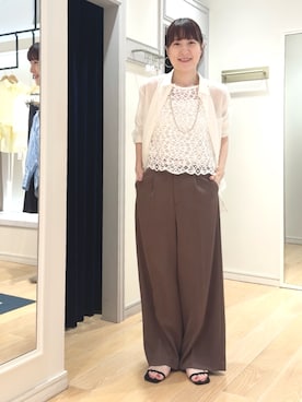 yamaguchiさん(レディース・163cm)の春コーディネート