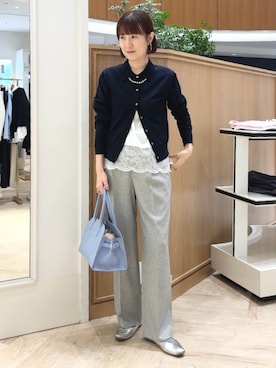 yamaguchiさん（レディース・163cm）の冬コーディネート