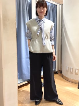 yamaguchiさん（レディース・163cm）の秋コーディネート