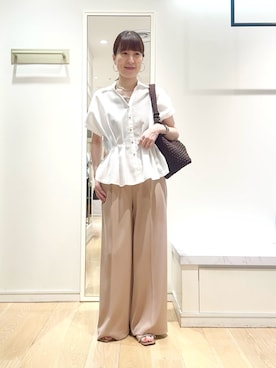 yamaguchiさん（レディース・163cm）の夏コーディネート