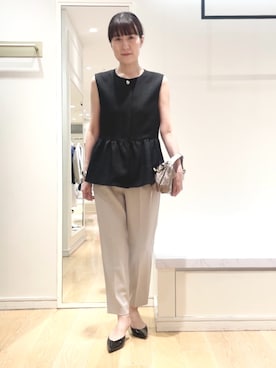 「LAURA DI MAGGIO（ローラディマッジオ）のアイテム」を使った、yamaguchiさん（レディース・163cm）の春コーディネート