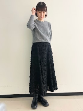 yamaguchiさん（レディース・163cm）の秋コーディネート